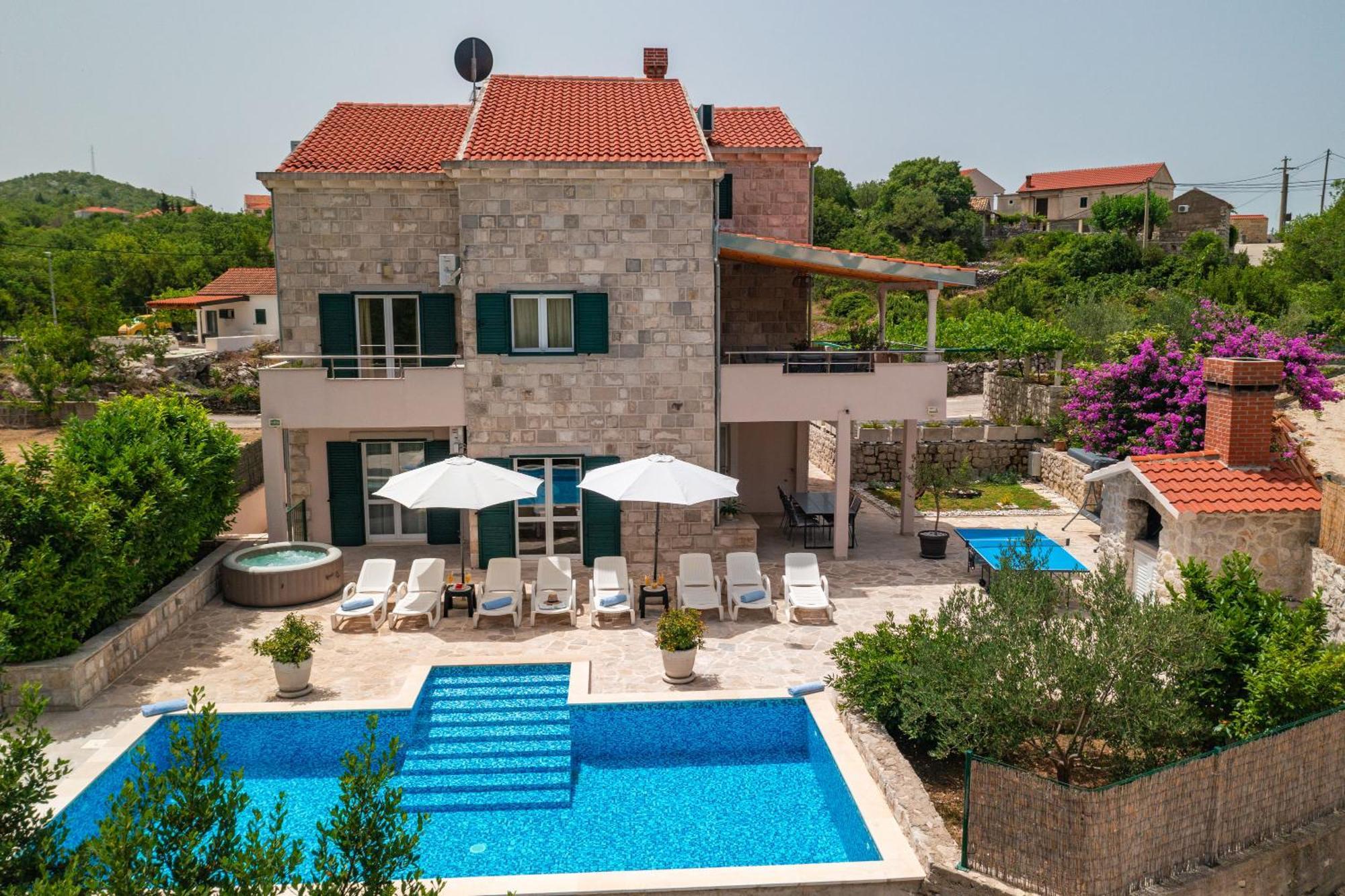 Villa Petmat - With Private Pool And 6 Bedrooms Дубровник Экстерьер фото
